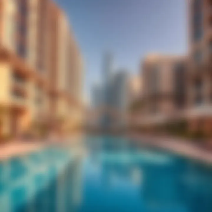 Luxurious amenities in JLT residential areas