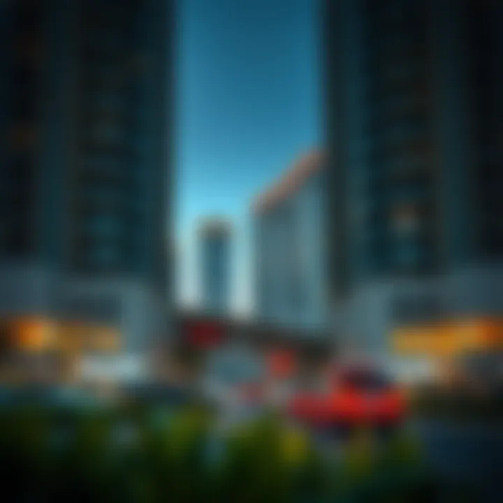 Real estate development near metro stations