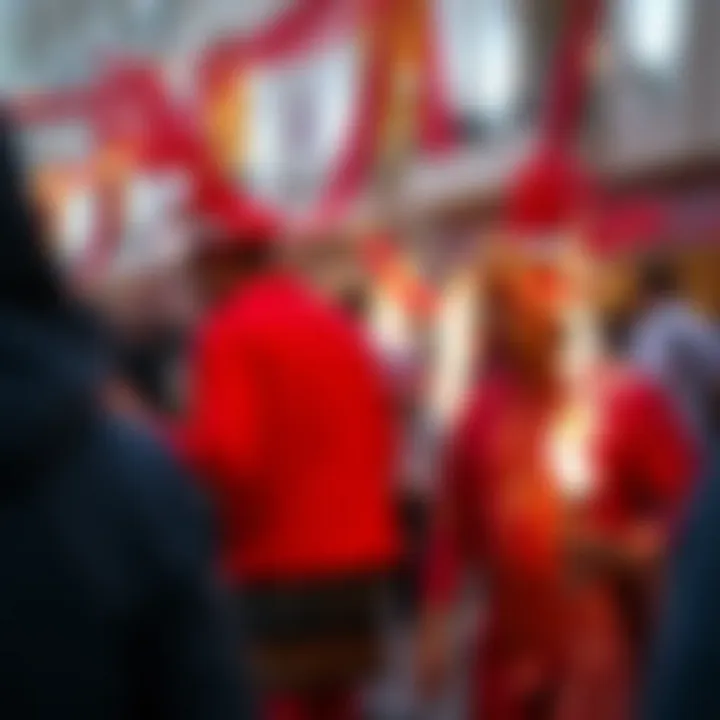 Traditional celebration during a public holiday in Dubai