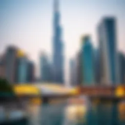Stunning skyline of Dubai showcasing modern architecture