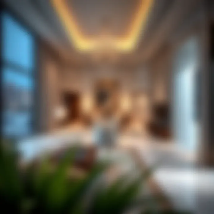 Luxurious interior of a high-end property in the Emirates