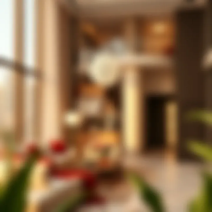 Luxury apartment interiors highlighting housing options in UAE