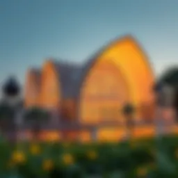 Stunning architectural design of the Crescent by Damac