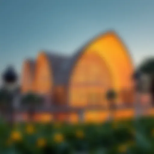 Stunning architectural design of the Crescent by Damac