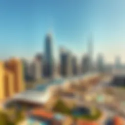 Overview of Dubai skyline showcasing Imtiaz Developments