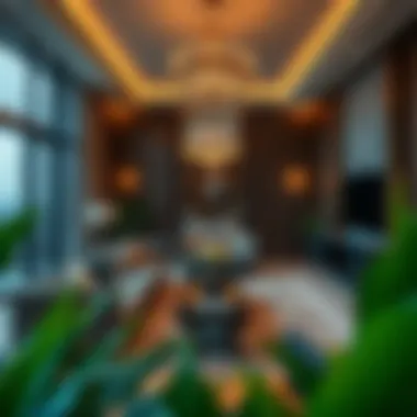 Opulent Interiors of W Residences Luxurious living room interior within a W Residence